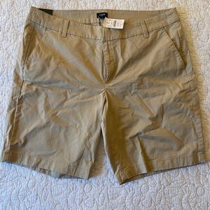 NWT J. Crew 9" Khaki shorts Women's 16